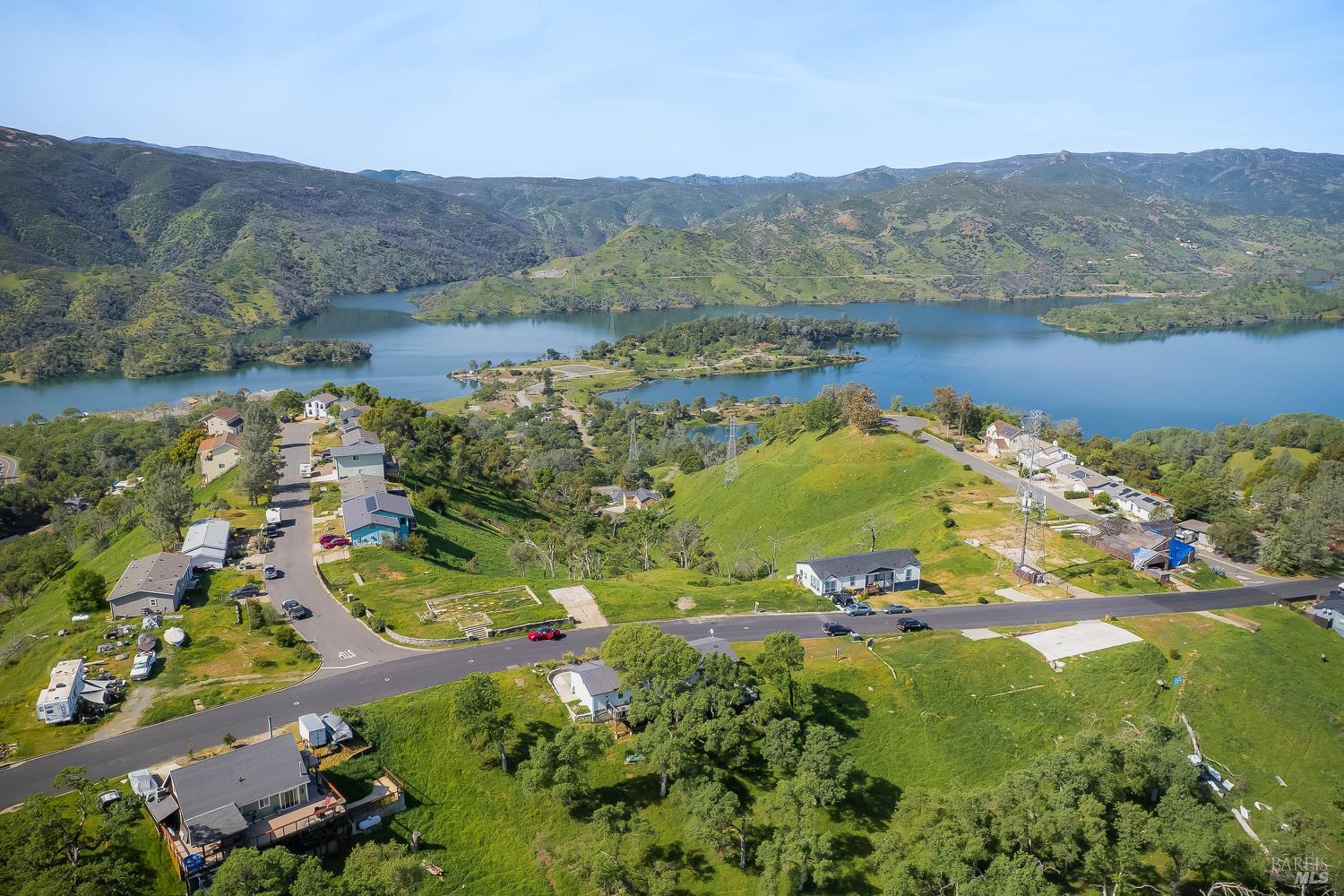 1085 Rimrock Drive Napa, CA 94558 - Photo 13 of 19 an aerial view of mountain with residential houses