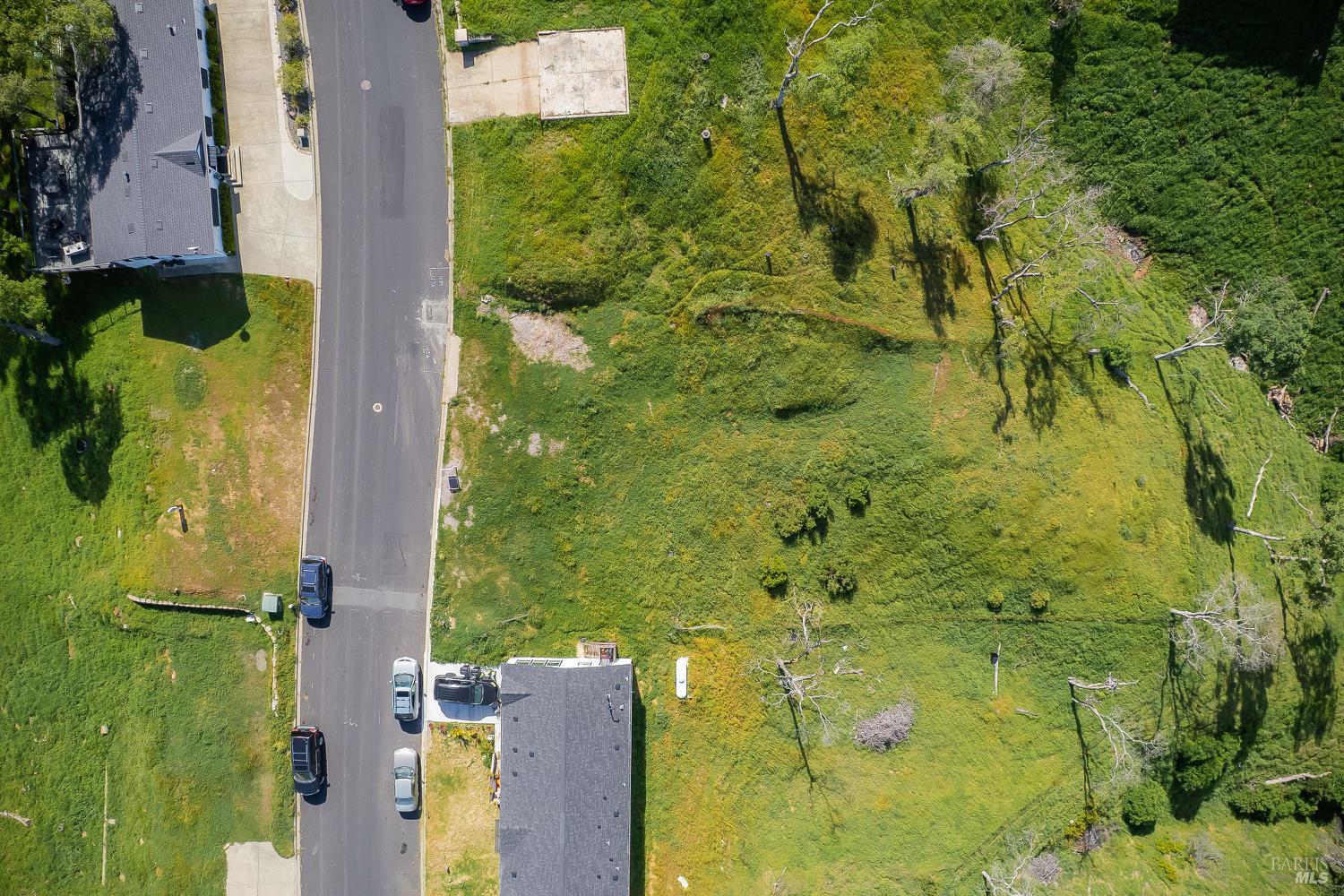 1085 Rimrock Drive Napa, CA 94558 - Photo 14 of 19 an aerial view of residential houses with outdoor space