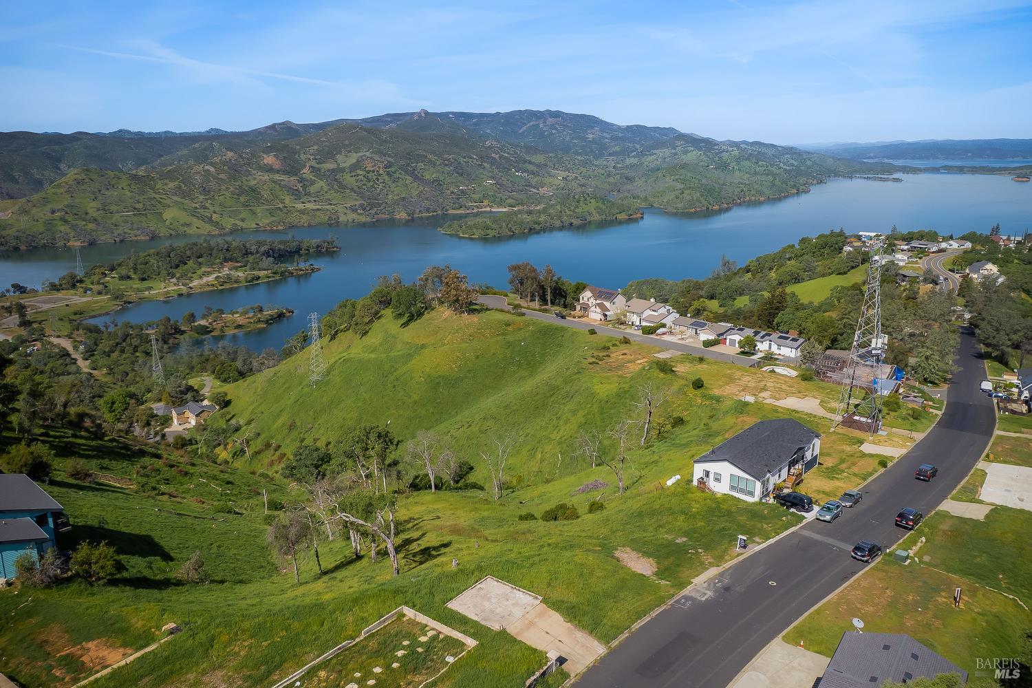 1085 Rimrock Drive Napa, CA 94558 - Photo 19 of 19 a view of a lake with a mountain in the background