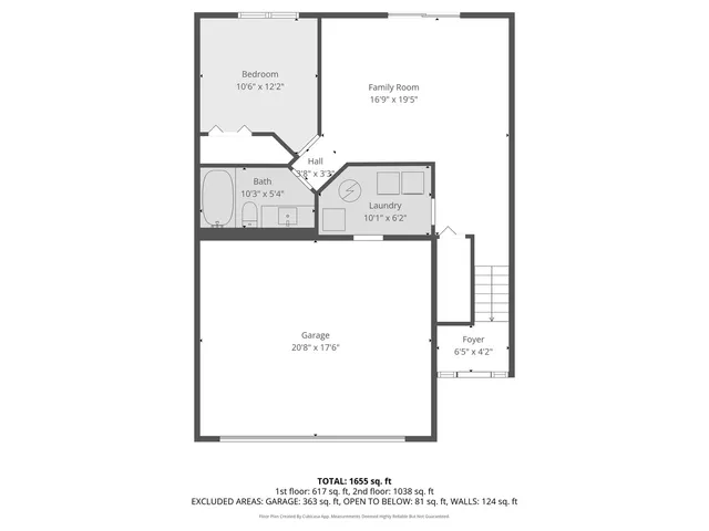 a picture of a floor plan