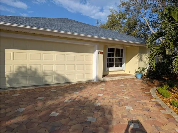 a view of a house with a outdoor space