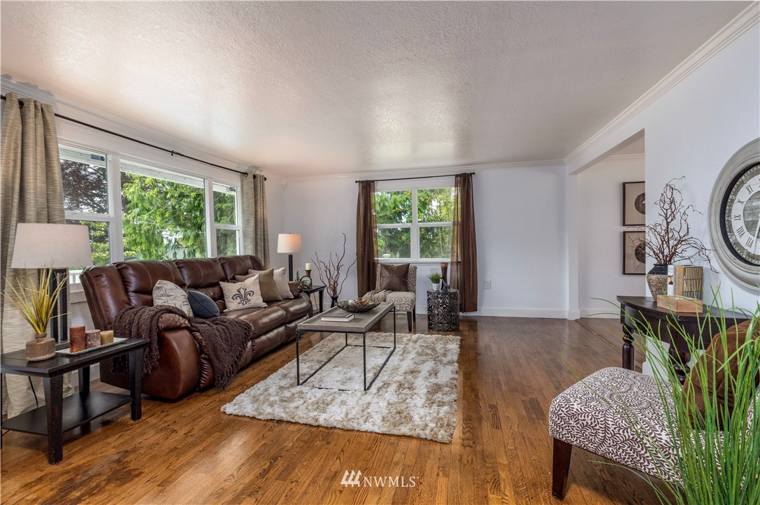 2107 Crystal Springs Road University Place, WA 98466 - Photo 6 of 23 a living room with furniture and a large window