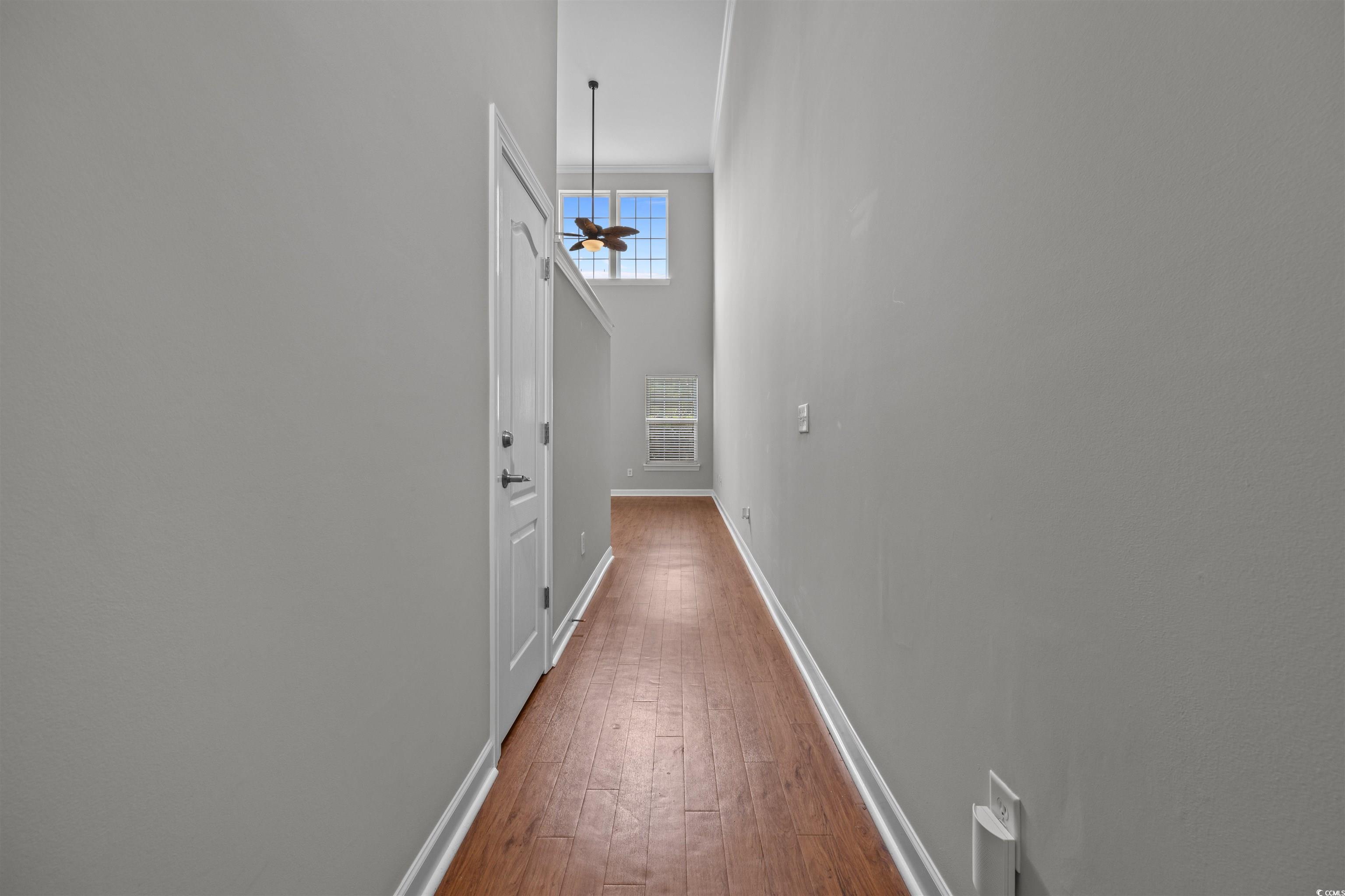 1060 Fairway Lane Conway, SC 29526 - Photo 26 of 32 Hall featuring baseboards and dark wood-type flooring