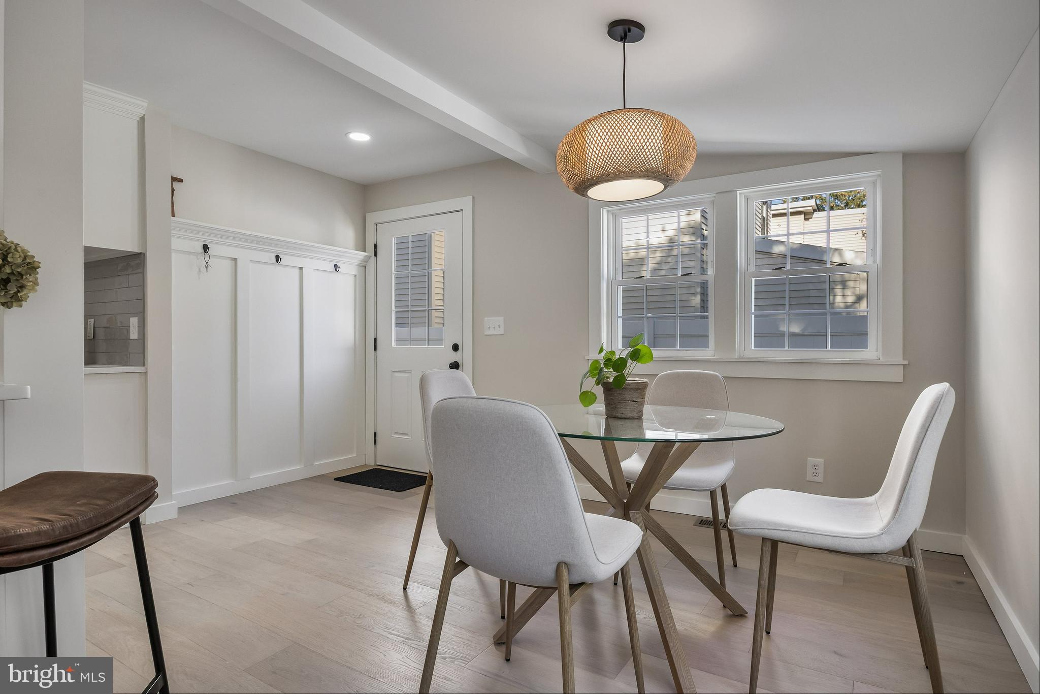 82 East 3rd Street Moorestown, NJ 08057 - Photo 19 of 33 a view of a dining room with furniture window and outside view