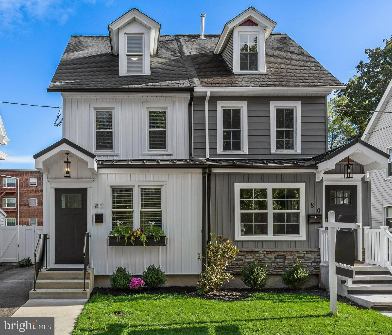 82 East 3rd Street Moorestown, NJ 08057 - Photo 2 of 33 a front view of a house with garden