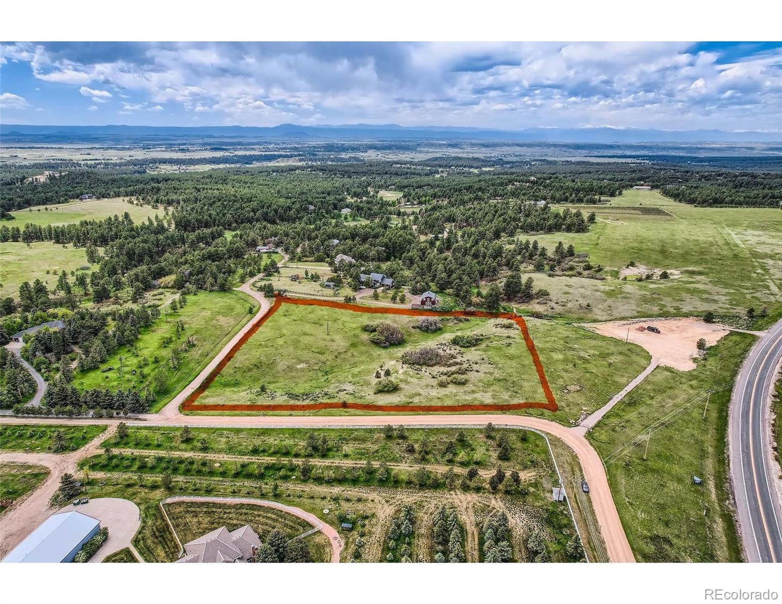 104 Bill Davis Road Franktown, CO 80116 - Photo 2 of 14 a view of a tennis court