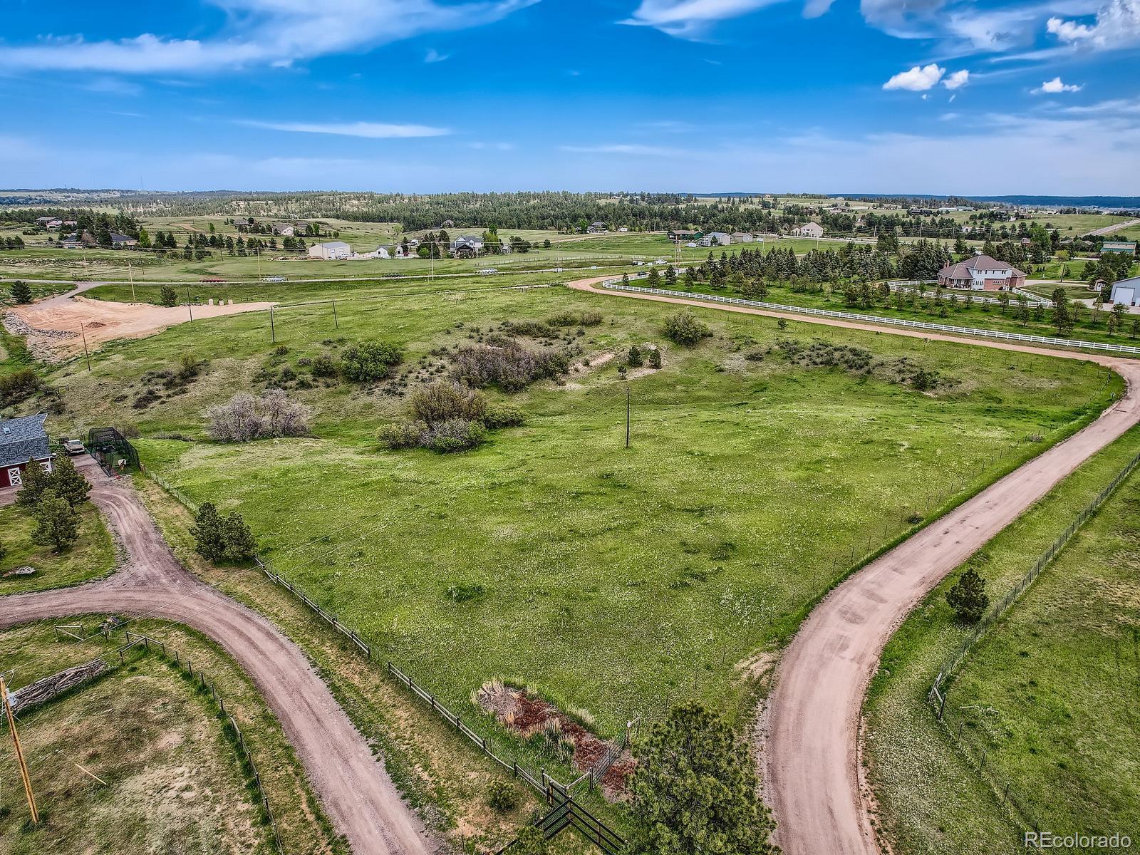 104 Bill Davis Road Franktown, CO 80116 - Photo 5 of 14 a view of a lake with a mountain in the back