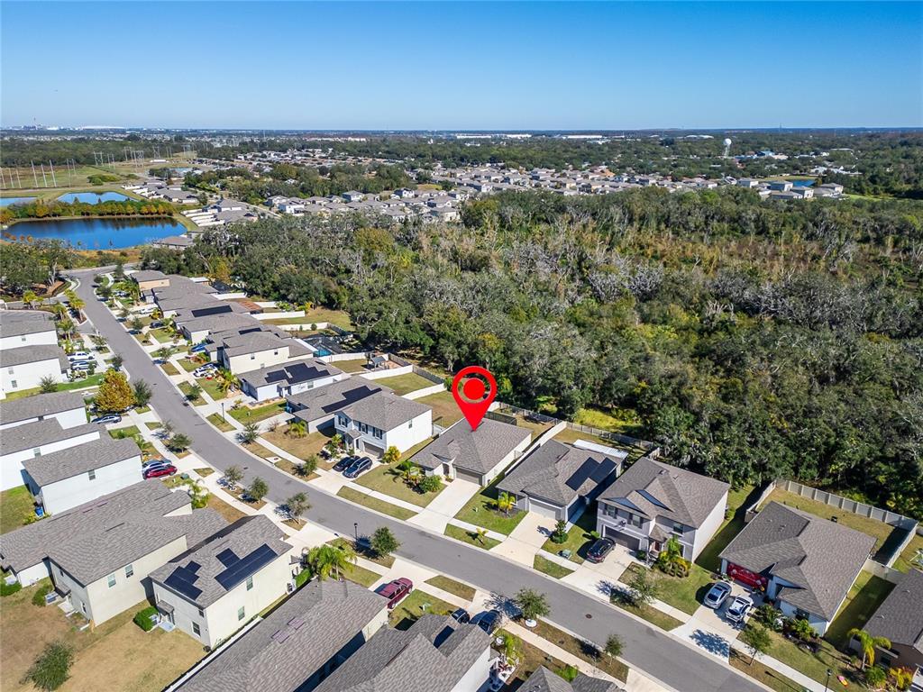 1728 Fred Ives Street Ruskin, FL 33570 - Photo 55 of 78 an aerial view of a city with lots of residential buildings
