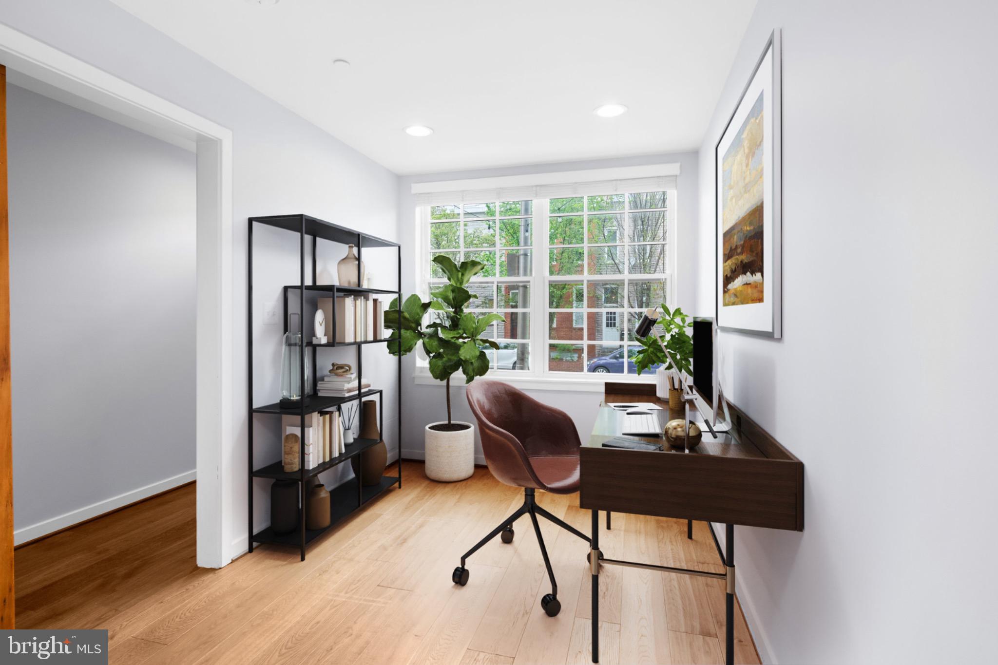 2317 East Fairmount Avenue Baltimore, MD 21224 - Photo 5 of 30 Virtually Staged - Entry Level Bedroom