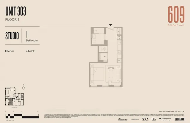 $795,000 | 609 2nd Avenue, Unit 303 | Kips Bay