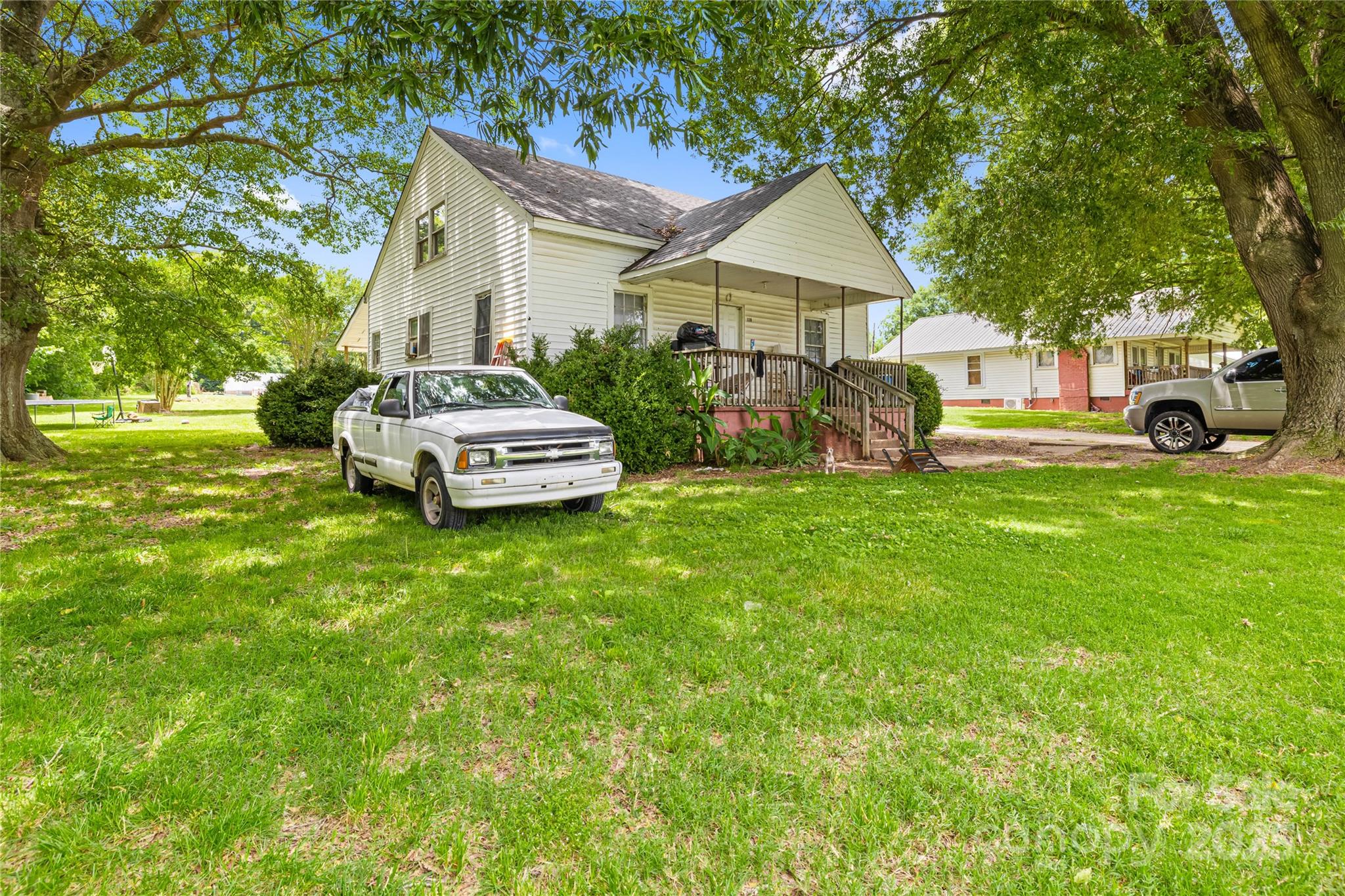 116 Webb Road Shelby, NC 28152 - Photo 4 of 15 a front view of a house with a yard