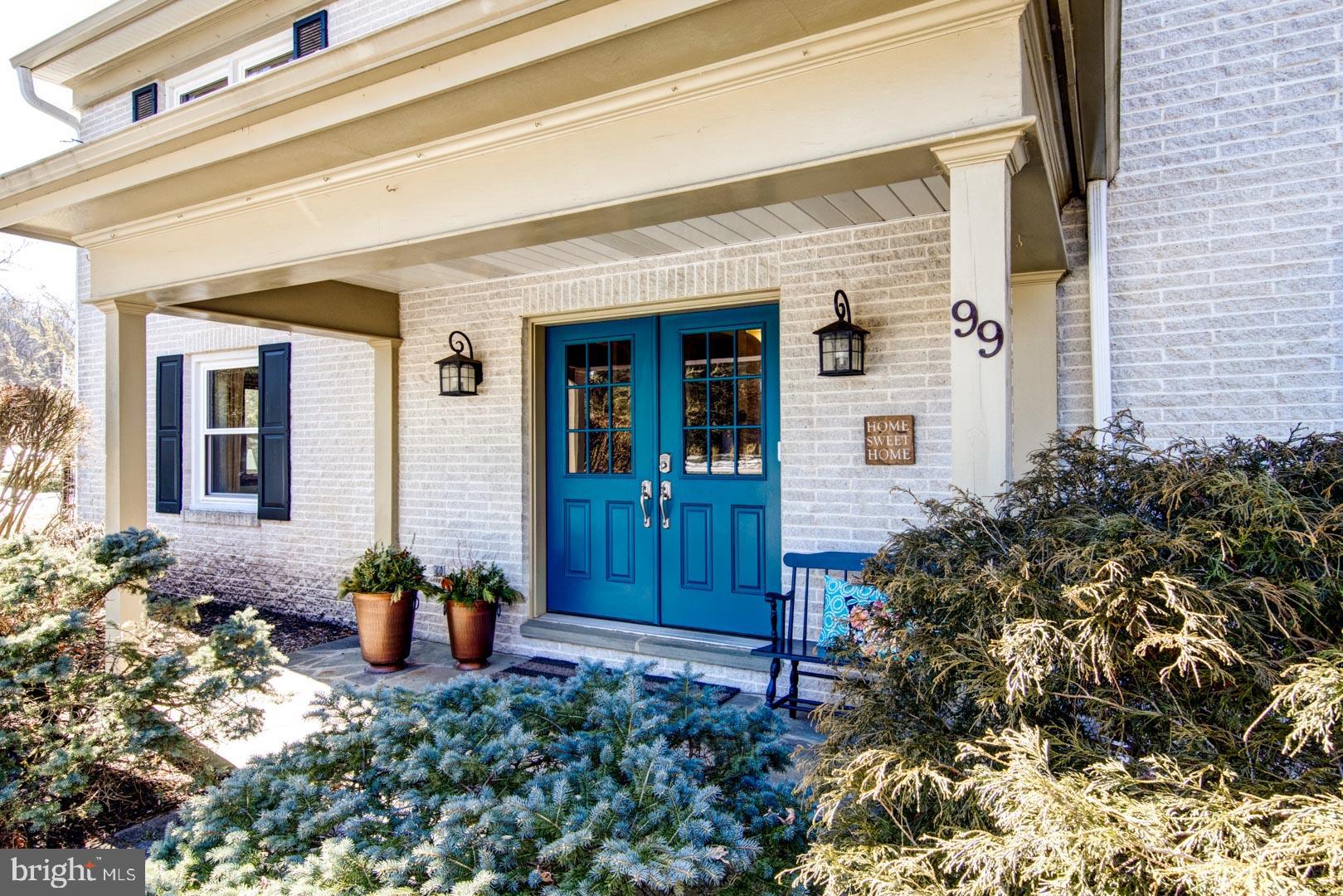 99 Springton Lake Road Media, PA 19063 - Photo 2 of 43 Welcoming Front Porch