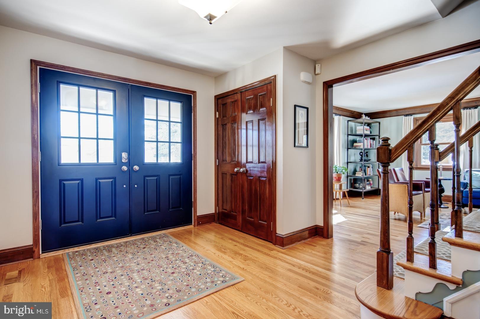 99 Springton Lake Road Media, PA 19063 - Photo 15 of 43 Foyer w/Double Entry Doors