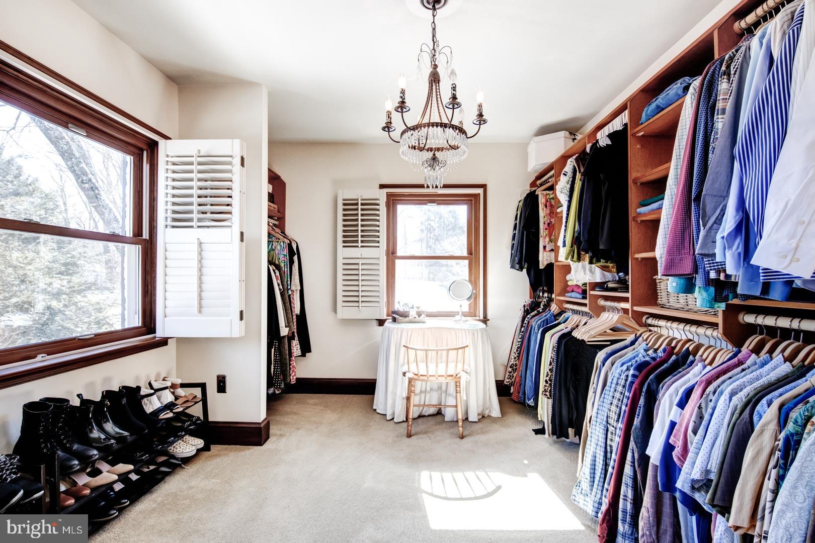 99 Springton Lake Road Media, PA 19063 - Photo 21 of 43 Amazing Master Closet