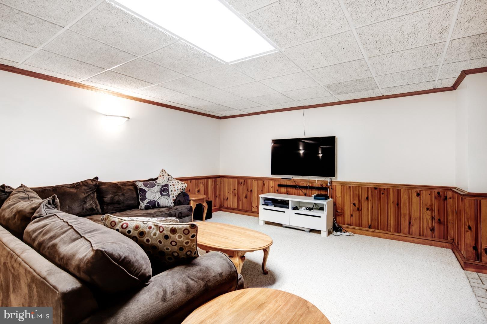 99 Springton Lake Road Media, PA 19063 - Photo 28 of 43 Finished Lower Level Recreation Area