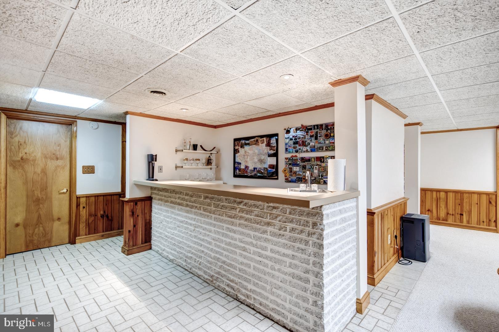 99 Springton Lake Road Media, PA 19063 - Photo 29 of 43 Finished Lower Level Wet Bar