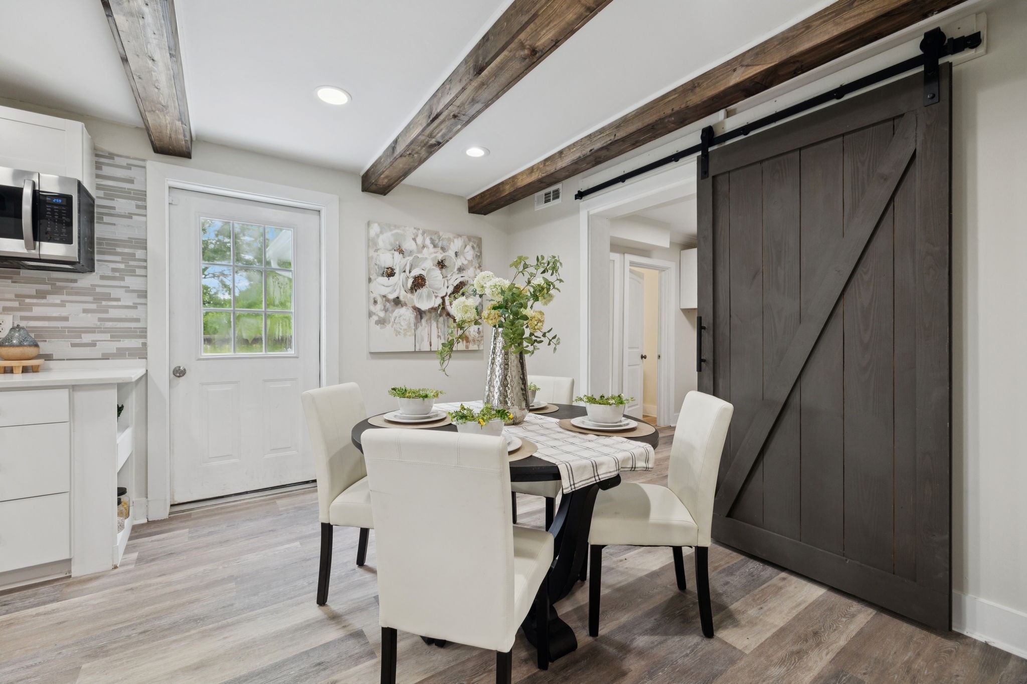 511 North Main Street Morrison, TN 37357 - Photo 14 of 41 a view of a dining room with furniture window and wooden floor