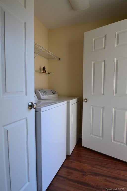 3835 Lee Moore Road, Unit 3835 Maiden, NC 28650 - Photo 17 of 19 a view of a storage & utility room with closet wooden floor