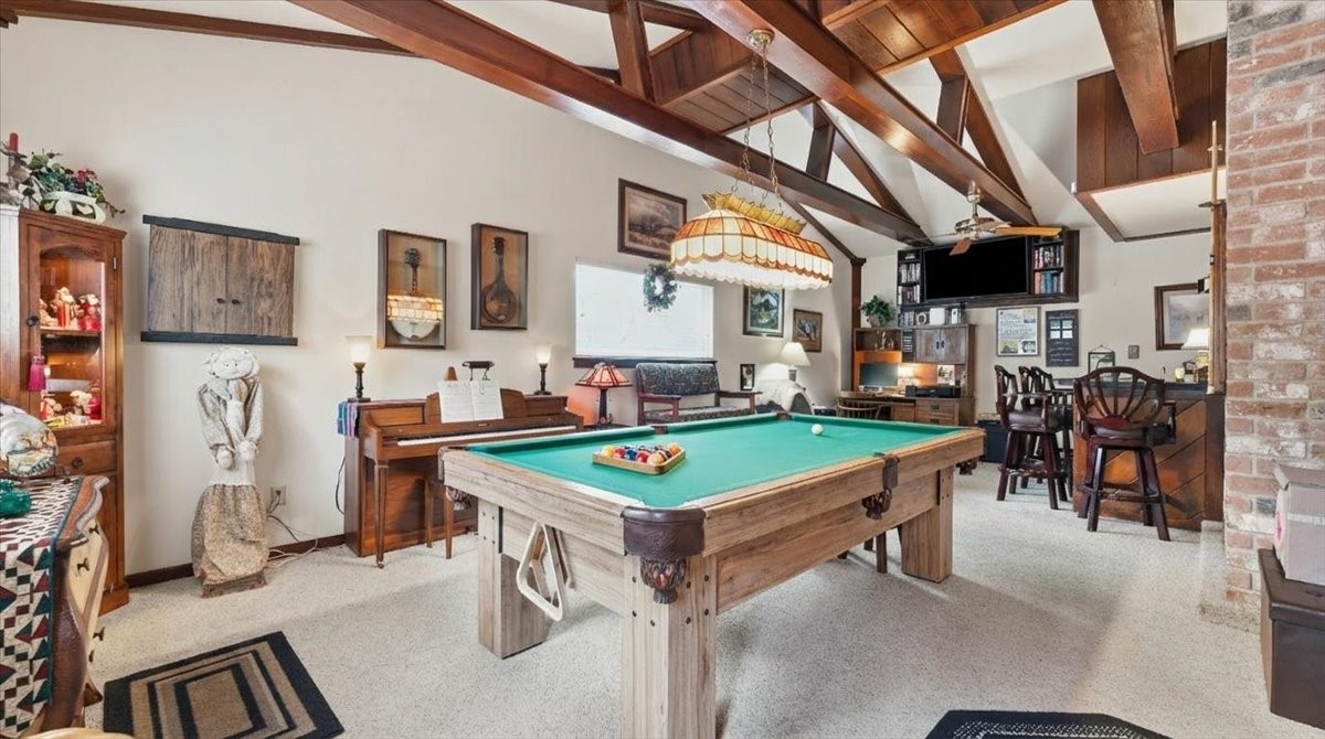 18 Still Glen Court Spring, TX 77381 - Photo 17 of 40 Welcome to the Billiard Room and Bar, which showcases the entertainers special addition