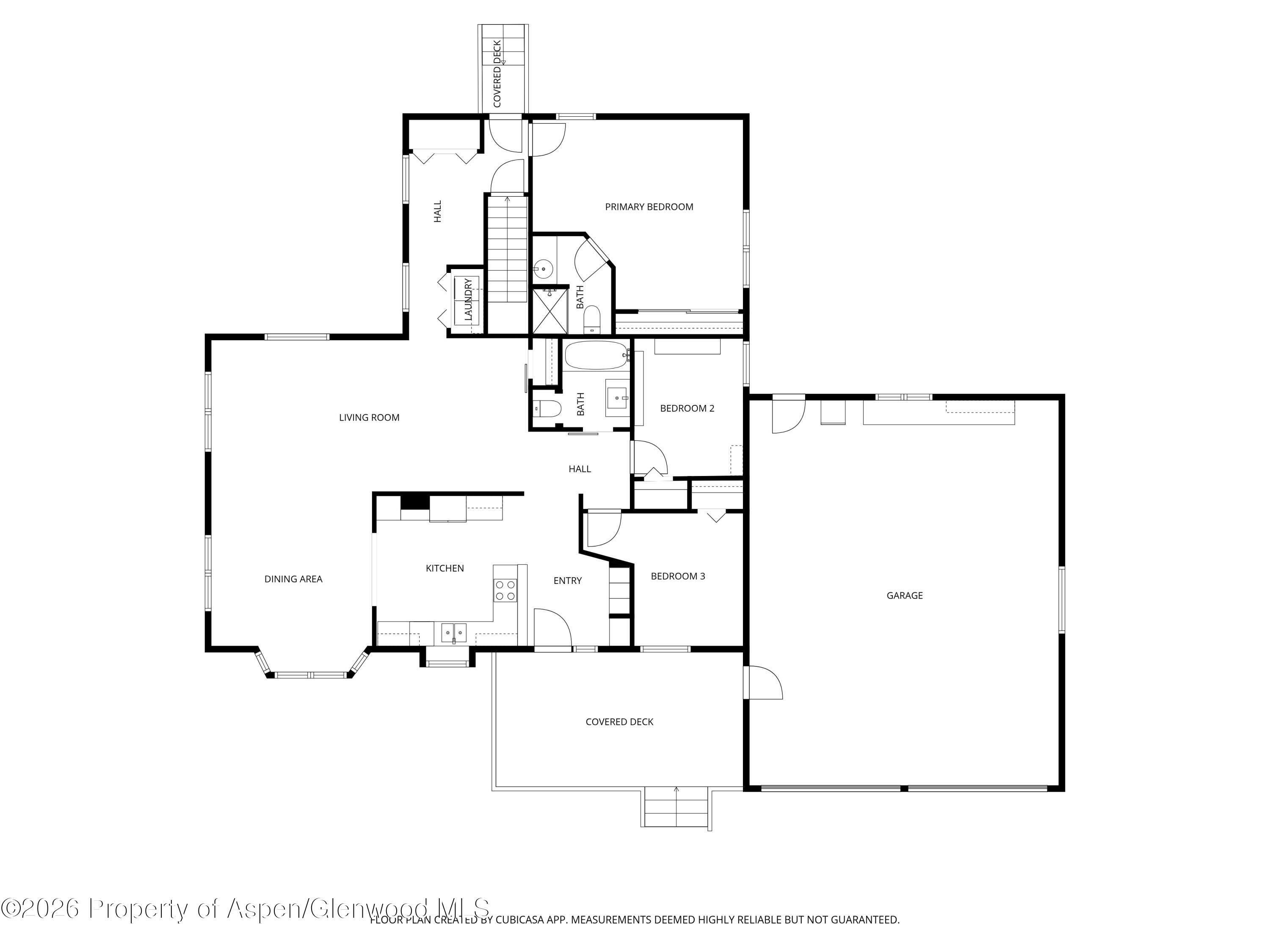 925 Cleveland Street Meeker, CO 81641 - Photo 30 of 30 Floor Plan