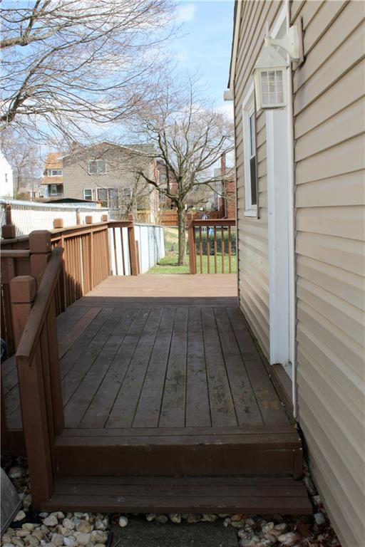 420 Bechman Street Springdale, PA 15144 - Photo 4 of 16 Side Of Deck & Side Door