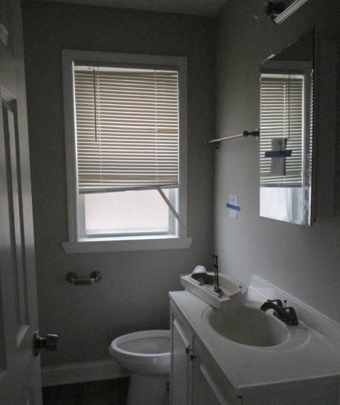 415 West 99th Place Chicago, IL 60628 - Photo 11 of 14 a bathroom with a sink a toilet and a window