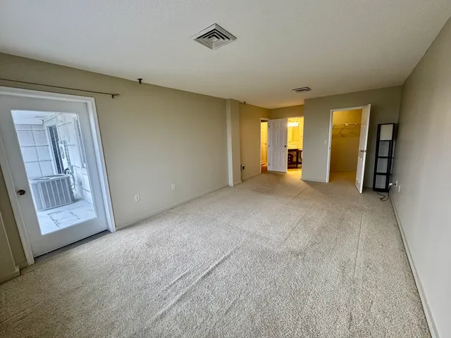 a view of a livingroom with a staircase