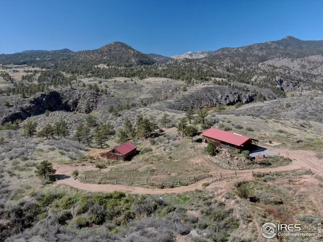 a view of a mountain in the distance