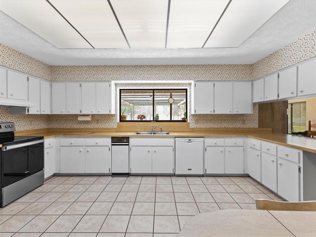 10700 Luscombe Court New Port Richey, FL 34654 - Photo 5 of 64 a kitchen with a sink and cabinets