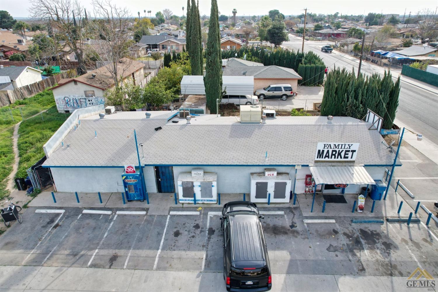 Undisclosed Address Richgrove, CA 93261 - Photo 10 of 21 an aerial view of a house with garden space and sitting space
