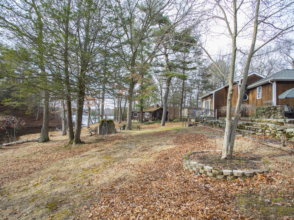 71 Tifft Road North Smithfield, RI 02896 - Photo 9 of 30 a view of outdoor space with deck and yard