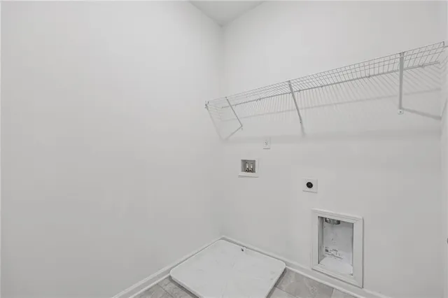 a view of a small space