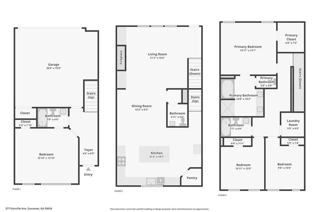 $499,999 | 377 Danville Avenue, Suwanee, GA 30024