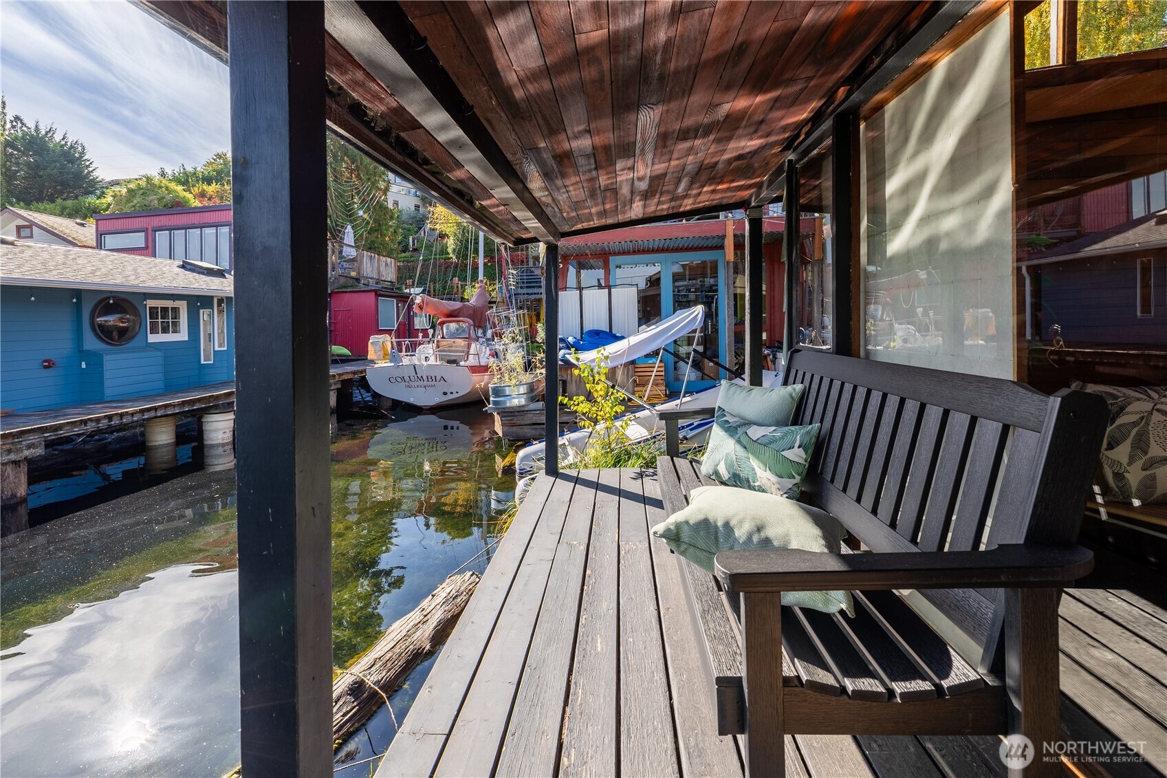 3130 Portage Bay Place East, Unit C Seattle, WA 98102 - Photo 15 of 40 a view of balcony with furniture