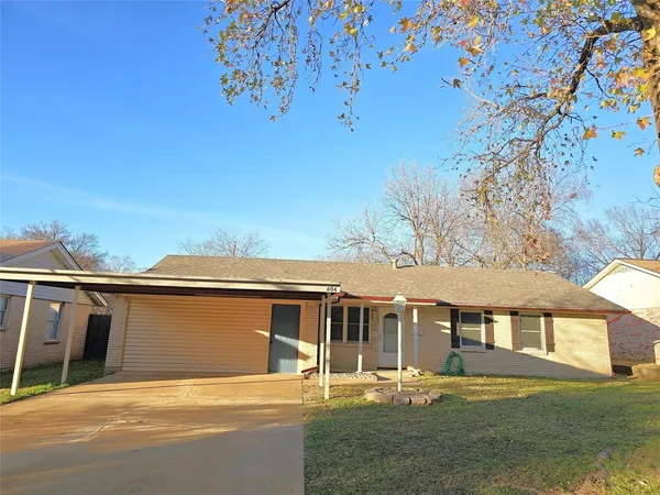 a view of house with outdoor space