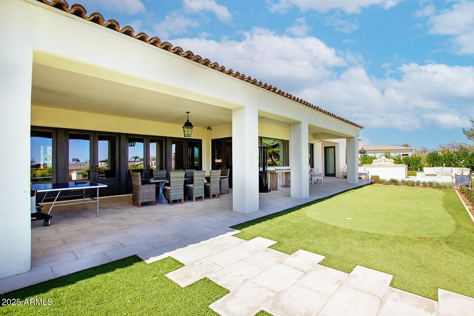 8531 North 49th Street Paradise Valley, AZ 85253 - Photo 48 of 61 covered atio overlooks immaculate greens