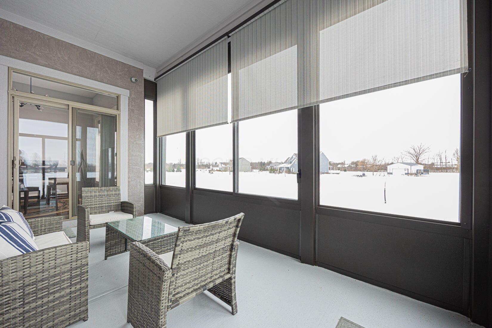 4908 South Section Line Road Delaware, OH 43015 - Photo 64 of 99 Screened porch off of dining area