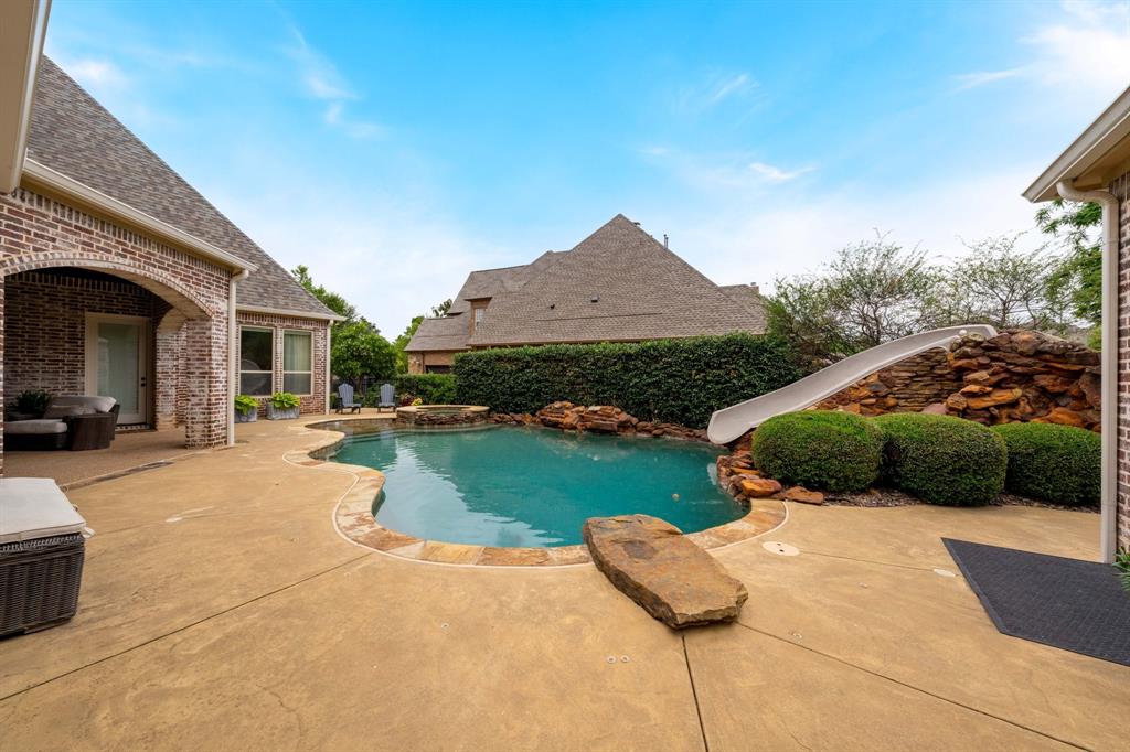 2101 Vail Road Southlake, TX 76092 - Photo 35 of 40 a view of swimming pool and lake view