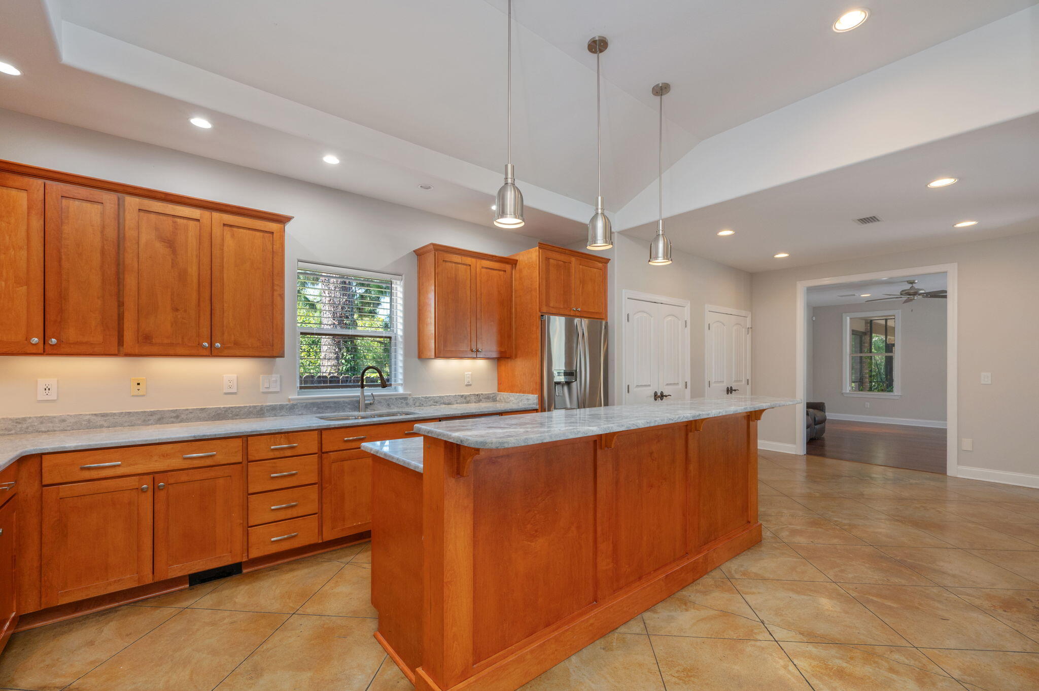 14 Blenheim Road Shalimar, FL 32579 - Photo 18 of 71 a large kitchen with lots of counter space and a sink
