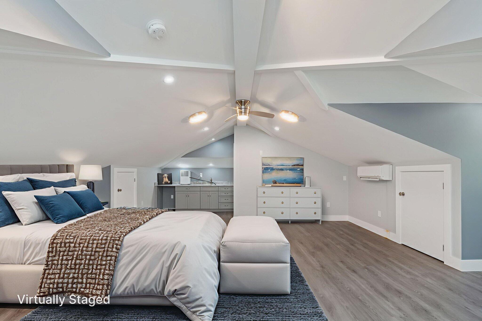 14 Blenheim Road Shalimar, FL 32579 - Photo 41 of 71 a bedroom with a bed and ceiling fan