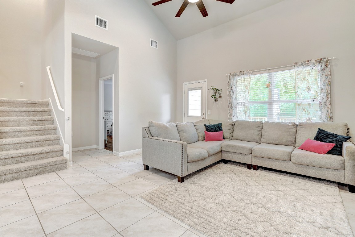 6709 Branrust Drive Austin, TX 78744 - Photo 12 of 35 a living room with furniture and a large window