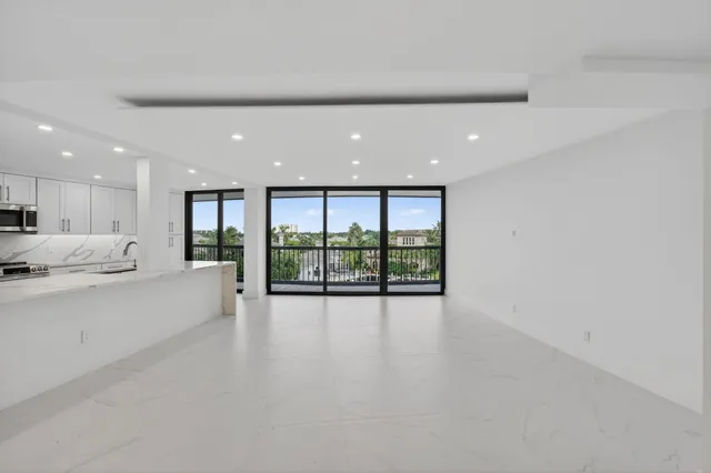 a view of empty room