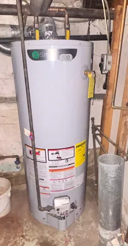 a view of water heater room