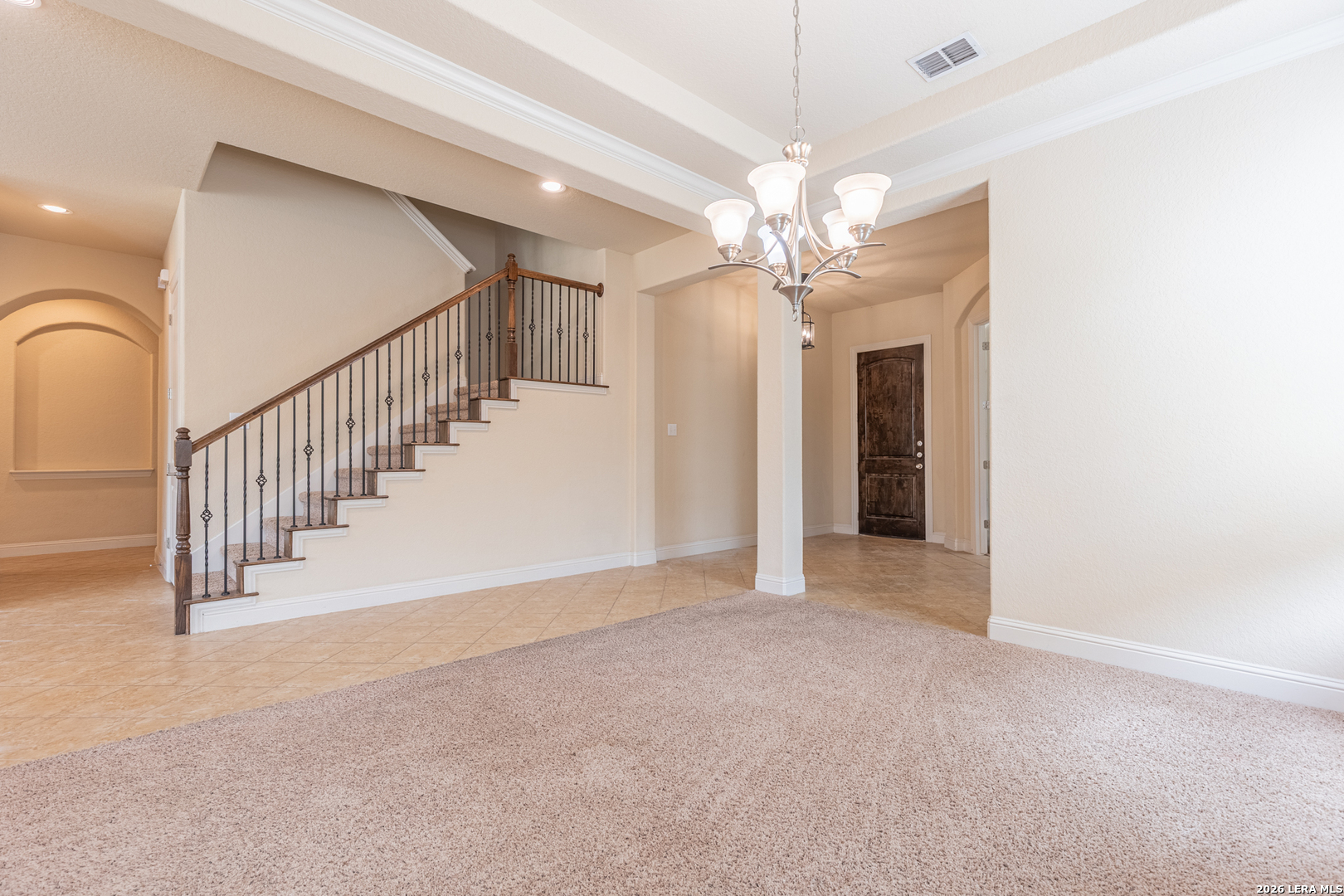 8103 Mystic Chase Boerne, TX 78015 - Photo 8 of 49 a view of a livingroom with a ceiling fan and window