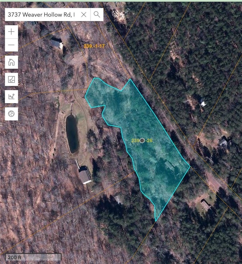 3737 Weaver Hollow Road Andes, NY 12455 - Photo 27 of 27 Parcel Map