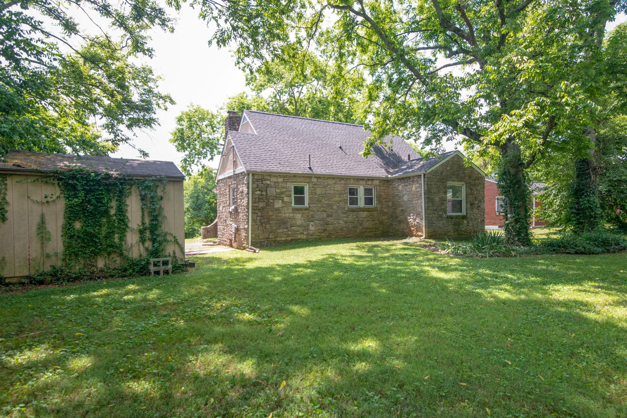 1907 South Hamilton Road Nashville, TN 37218 - Photo 24 of 24 Storage shed behind the carriage house