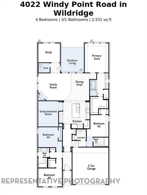 4022 Windy Point Court Oak Point, TX 75068 - Photo 28 of 33 View of room layout