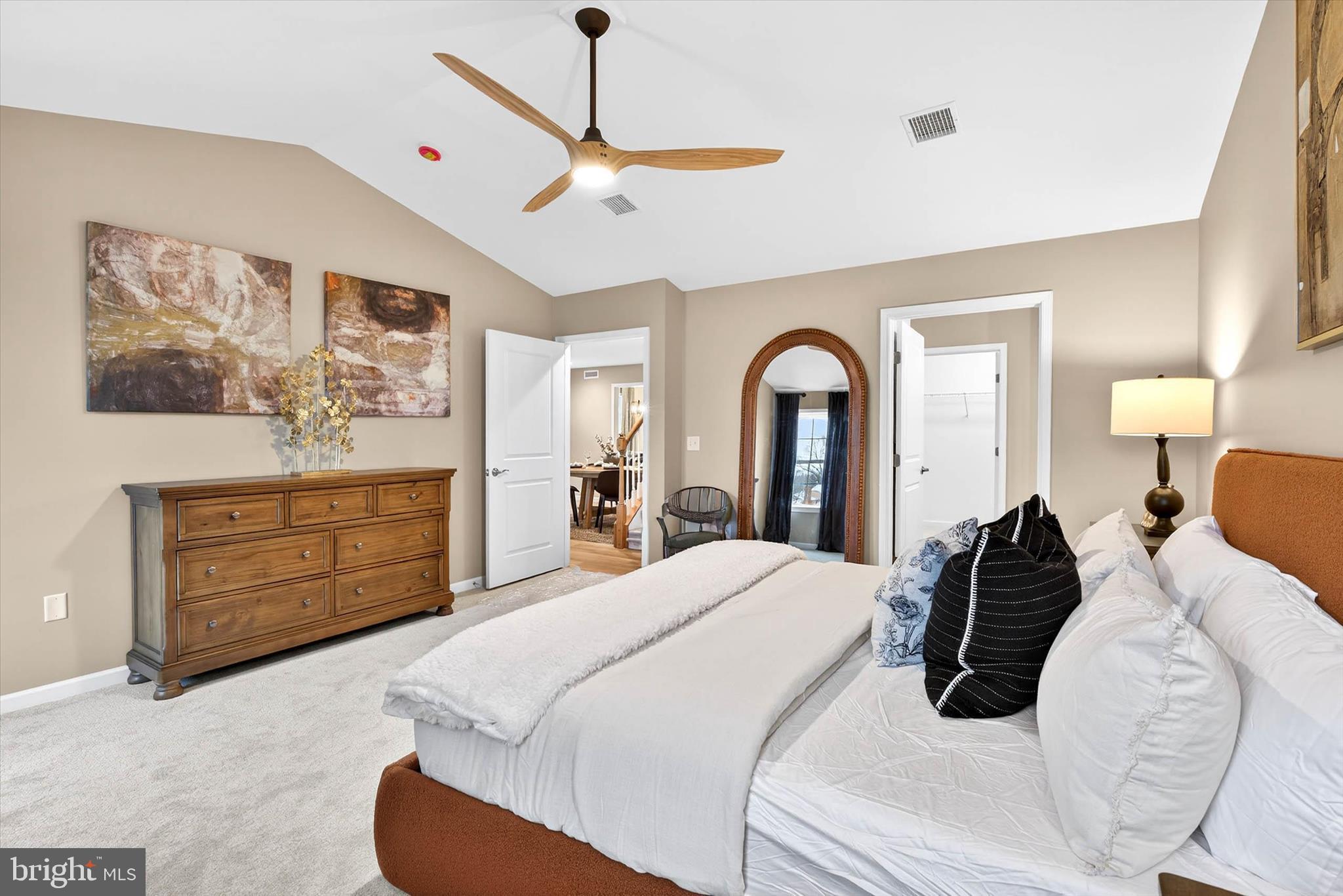 129 Hillard Field Lancaster, PA 17603 - Photo 26 of 41 a bedroom with a bed and a painting on the wall