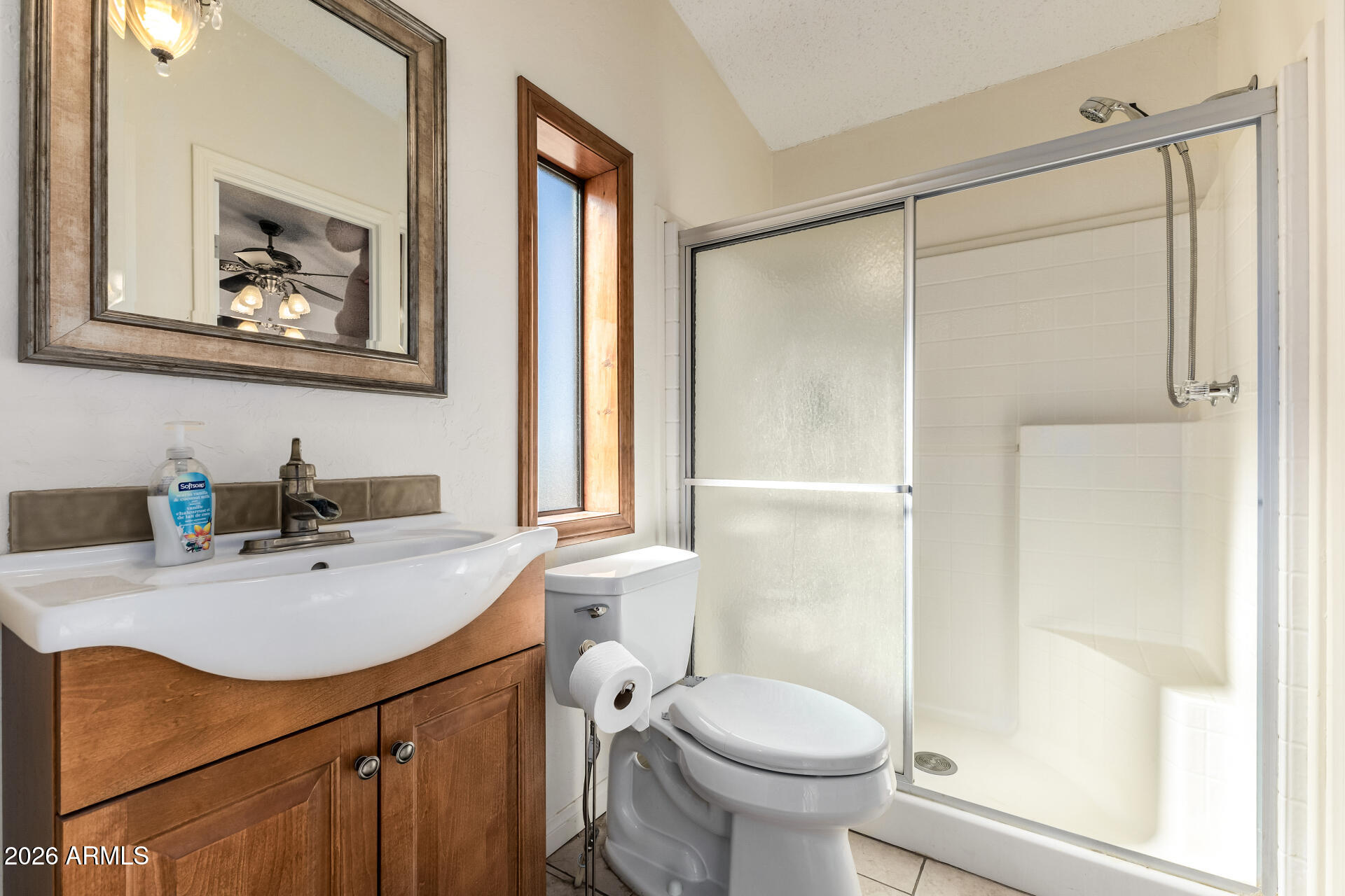 9987 North Geronimo Drive Casa Grande, AZ 85122 - Photo 35 of 53 a bathroom with a sink mirror vanity and toilet