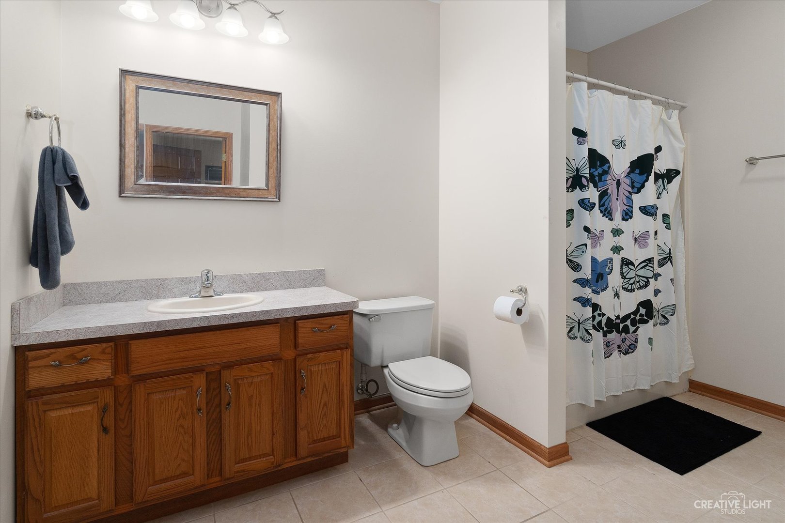 3684 East 2619 Th Road Sheridan, IL 60551 - Photo 21 of 32 a bathroom with a sink toilet and shower